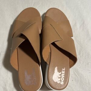 Brown sandals